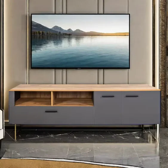 new design rattan tv stand console cabinet table tv stands unit wooden tv cabinet modern for living room