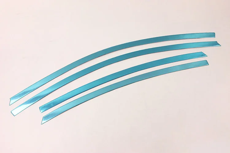 New Arrival Stainless Steel Car Exterior Accessories  Window Frame For Hyundai Accent 2012