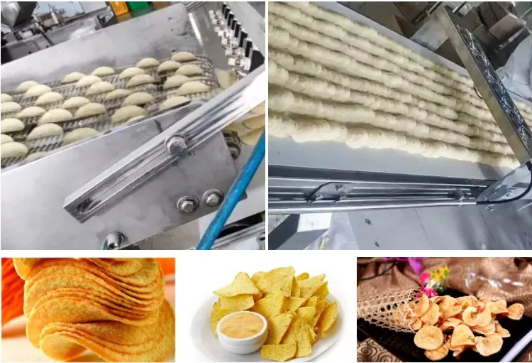 Hot selling automatic machinery to make pringles potato chips machine production line