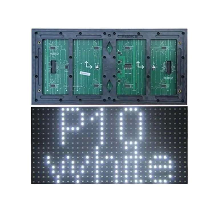 Высокое качество Shenzhen P10 Белый Цвет для помещений 320x160 мм 32*16 точек HUB12 SMD светодиодный дисплей модуль