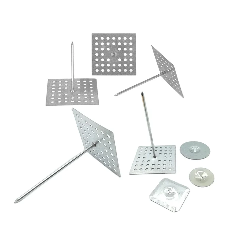 20-300mm galvanized iron, stainless steel with self-adhesive Rock Wool  Insulation pins