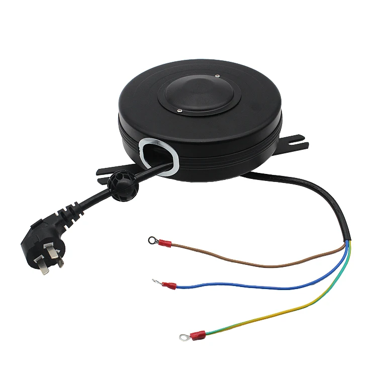 4.5 Meters Automatic Steel Retractable Electric Cable Reels Systems For Industrial Vacuum Cleaner