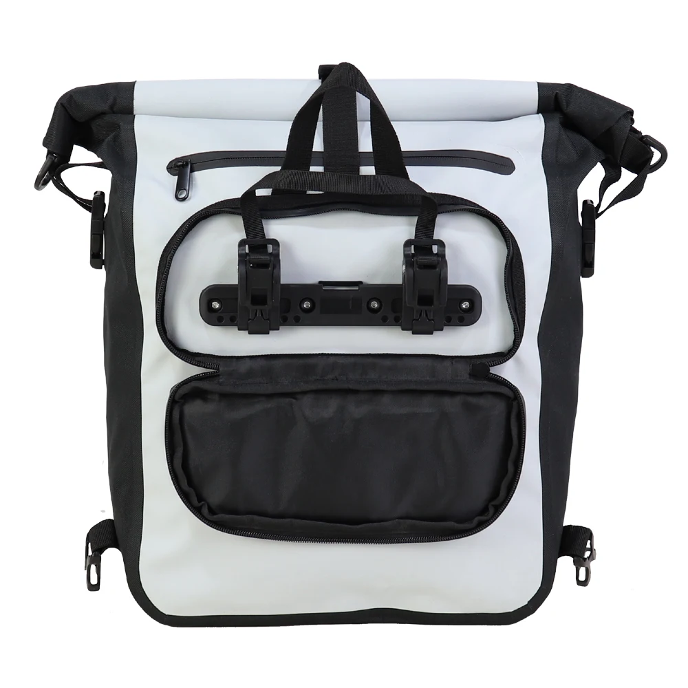 
New design office worker 500D pvc tarpaulin cycling saddle pannier bicycle bike bag waterproof 