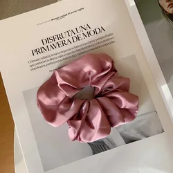 lovely fashion Silk Scrunchies hair band custom logo Women Hair Accessories silk scrunchies 1cm/2cm/3cm/4cm/5cm/6cm