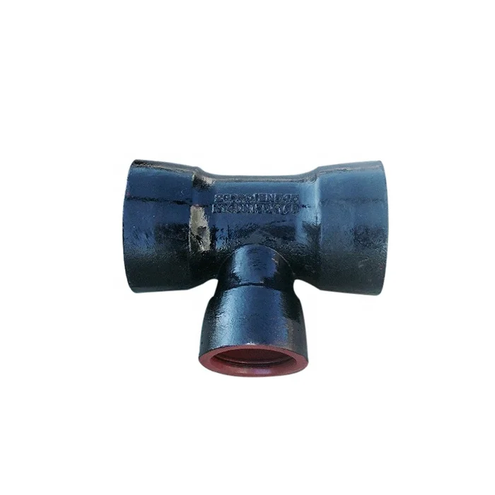ISO2531 EN545,EN598,BS4772 Ductile Cast Iron Socket-Spigot Tee with Flange Branch