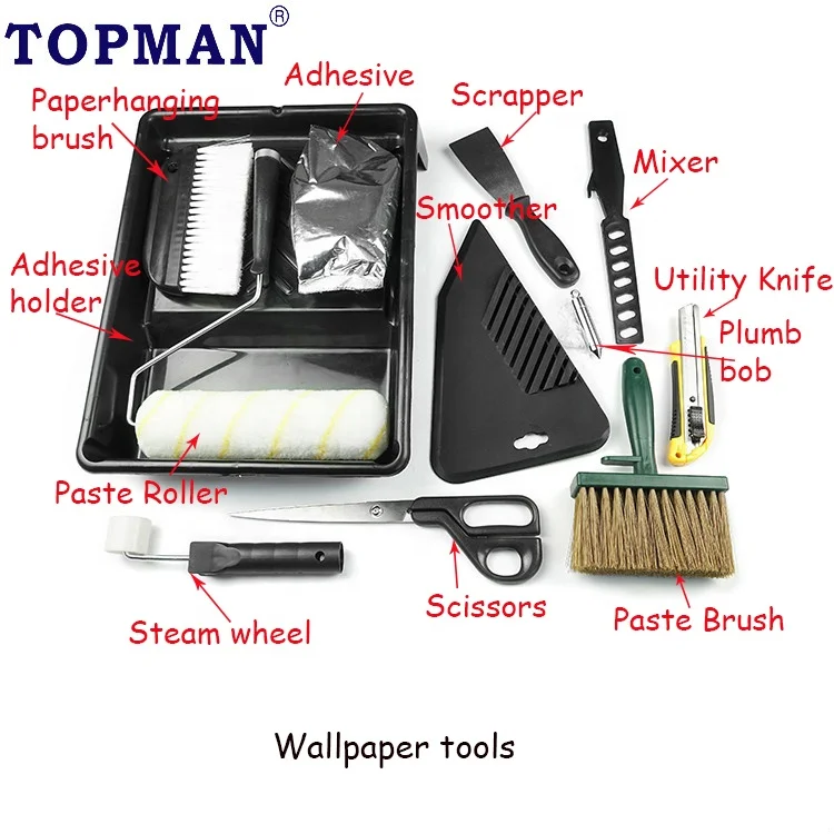 TOPMAN 80 г с 5-метровым стальным отвесом для обоев