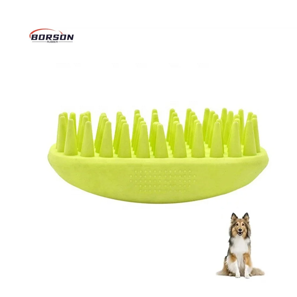 Pet Silicone Shampoo Brush  Dogs Cats Silicone Shower Wash Curry Brush Pet bath Massage Comb
