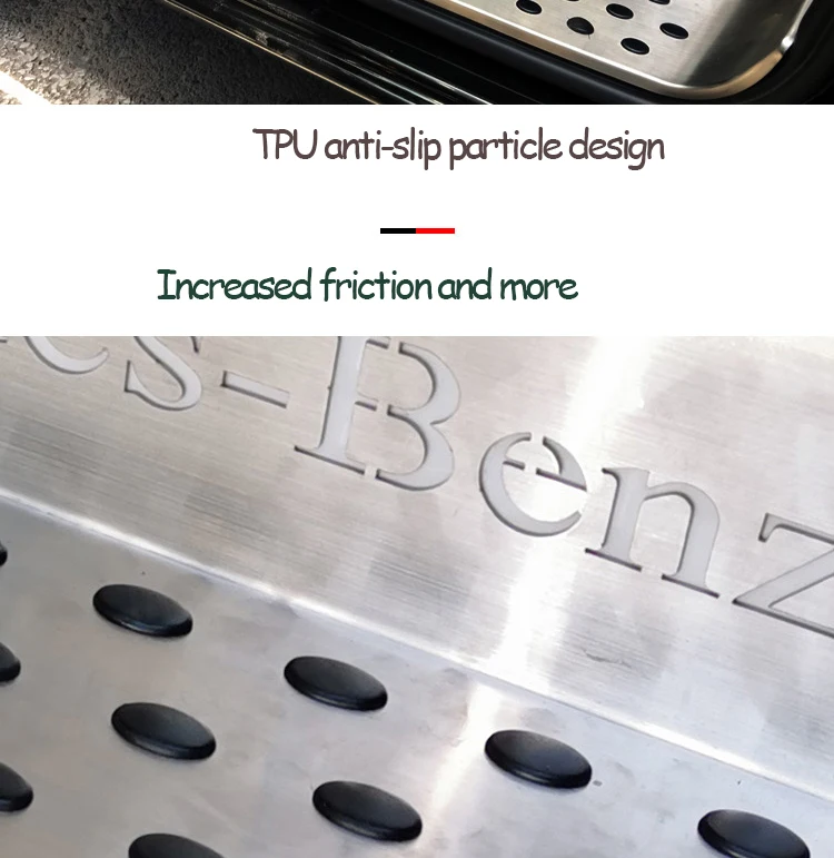 Car door sill strips for interior and exterior trim door screed pedals for Hyundai H1 Vito, v-class