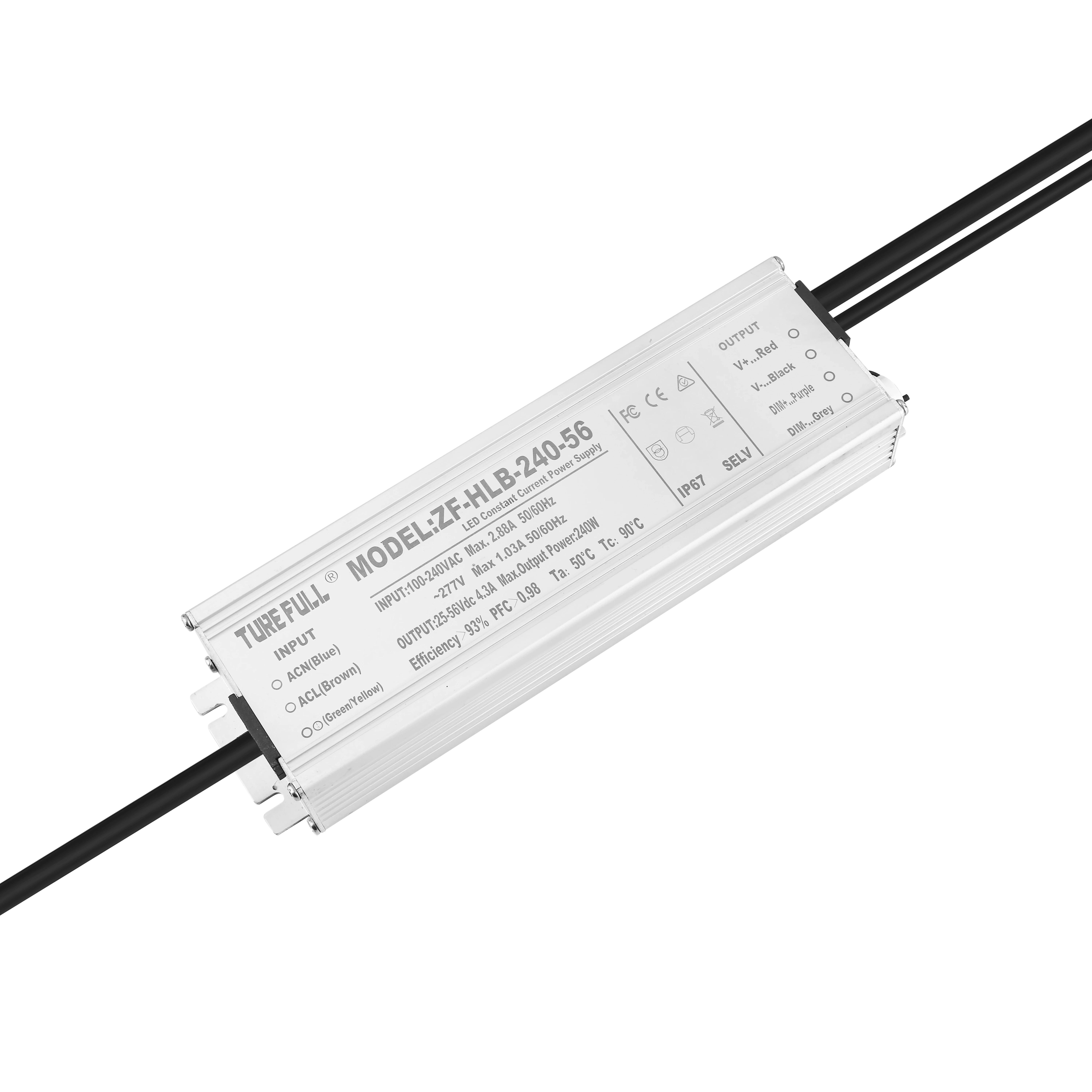 TURE FULL Constant Voltage 240W Switching Supply IP67 Waterproof LED power supplies 150W 200W 240W 250W 24V 48V 54V Led Driver