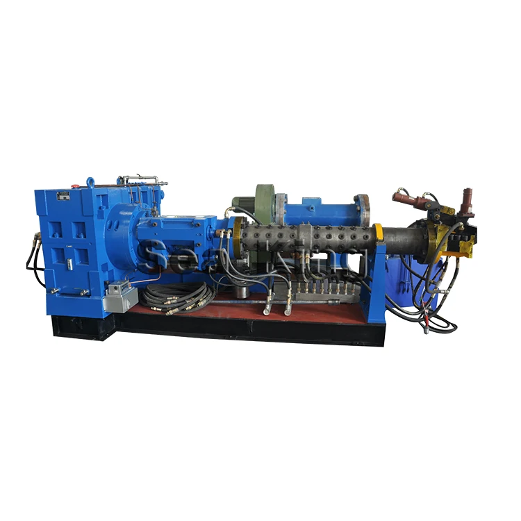 Horizontal Type Cold Feed Silicone Rubber Hose Extruder