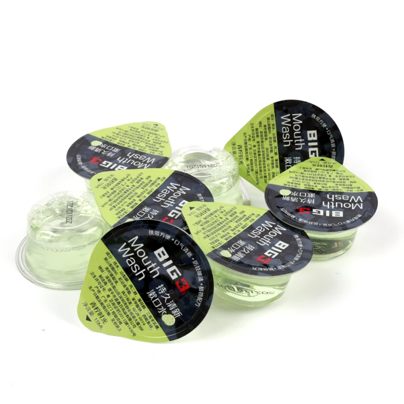 Wholesale custom disposable travel toothbrush single use portable mouthwash