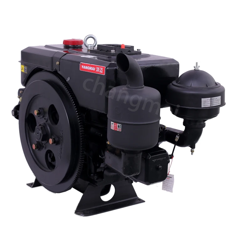 China sells well Yangmai marine diesel engine 22hp motor diesel 28hp Water cooled 1 cylinder diesel engine