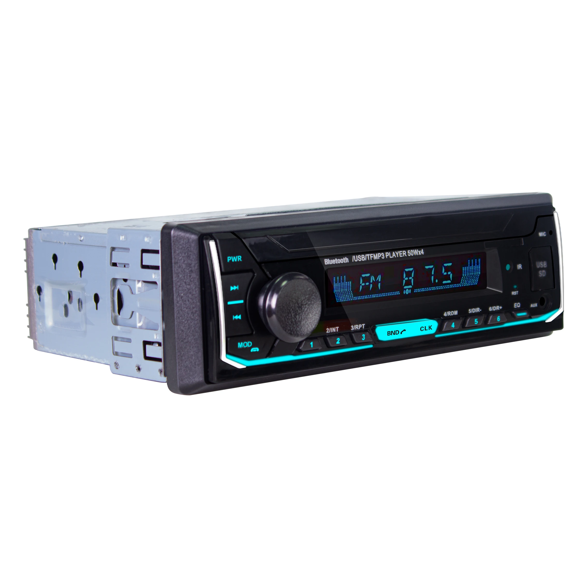 12V 1 din auto electronics sound car audio car MP3 player car speaker system with  hands free call