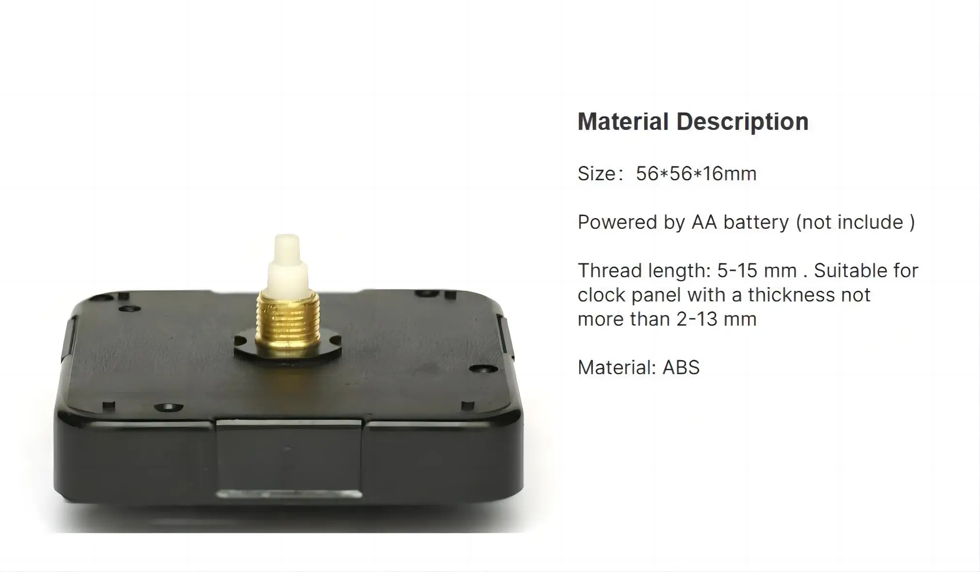 12888PKS-series Double Turning Knobs Sweep Alarm Multi-function clock Movement with Mo CE, FCC, RoHS from YOUNGTOWN