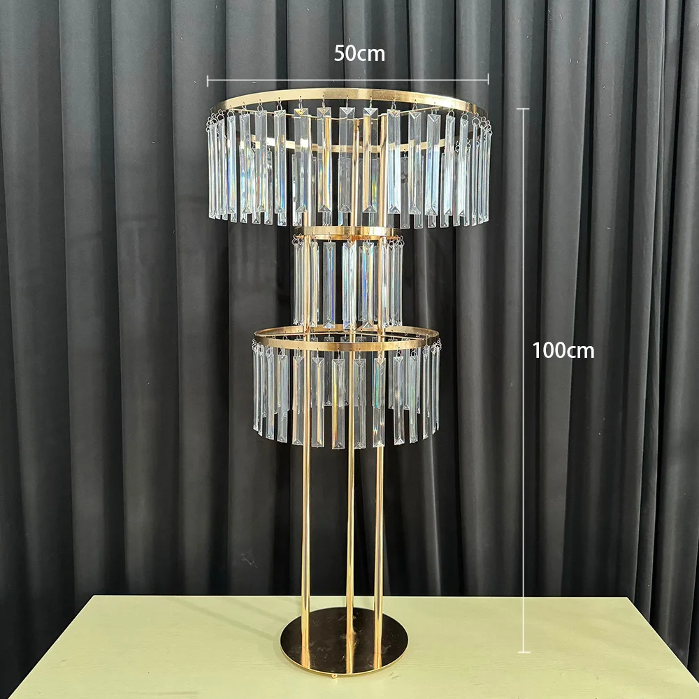 New Design Cheap Modern Durable Creative Indoor Metal Gold Flower Stand Glass Flower Stand For Sale Wedding