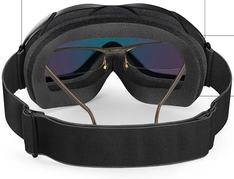 Fashion Ski sunglasses protect your eyes from harmful rays and impact Enjoy Unisex Double Layers Aviator Ski Sunglasses