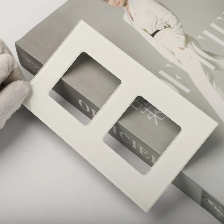 manufacture decoration custom smart home tempered glass switch