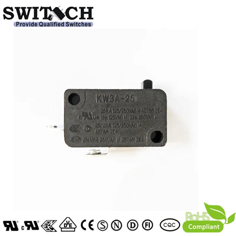 Комбинированный кнопочный Электрический микропереключатель Burgess для