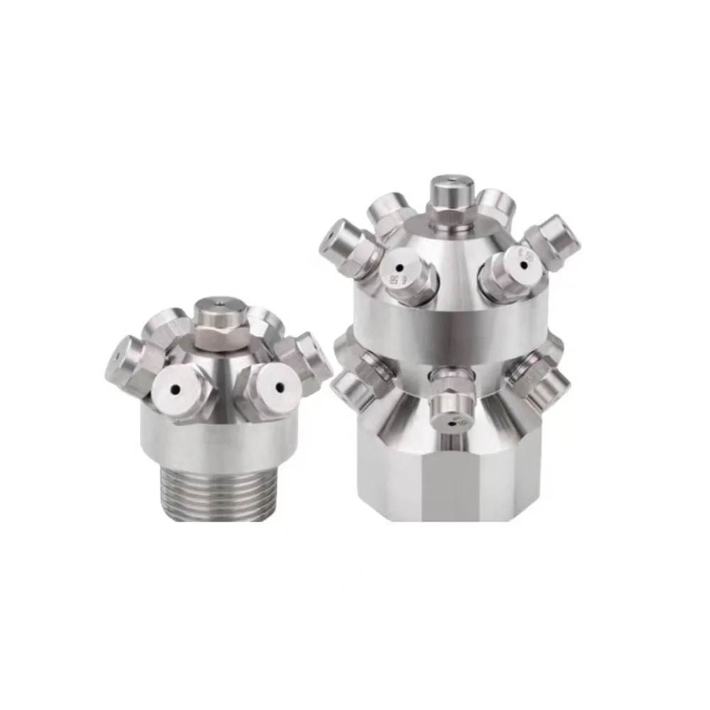 SS Water Spray Multi-Nozzles 10250-1 Full Cone Stationary Tank Washing Jet Spray Nozzles