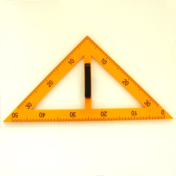 Magnetic Blackboard and Whiteboard Teaching Ruler Equipment Set