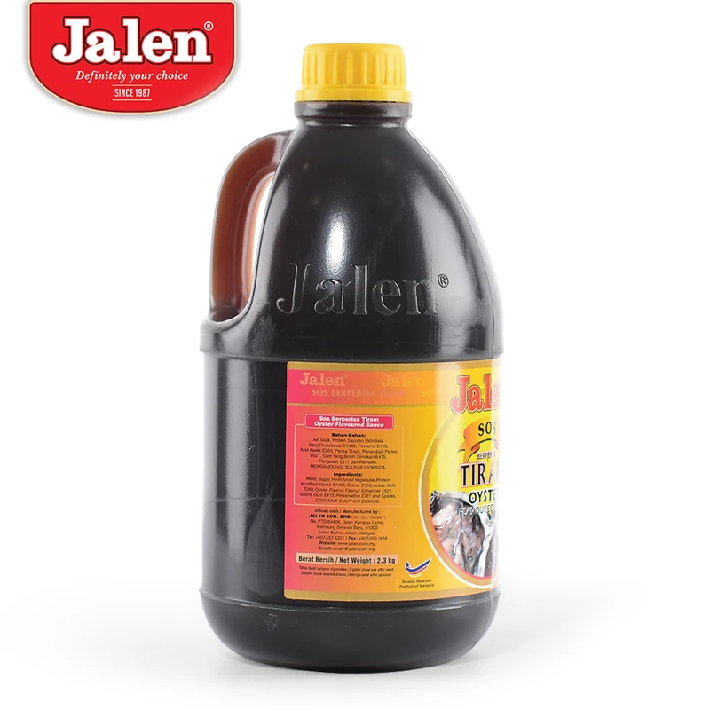 Premium High Quality Wholesale Seasoning OEM Halal Oyster Sauce 2.3 kg Suitable for A Wide Range of Cooking