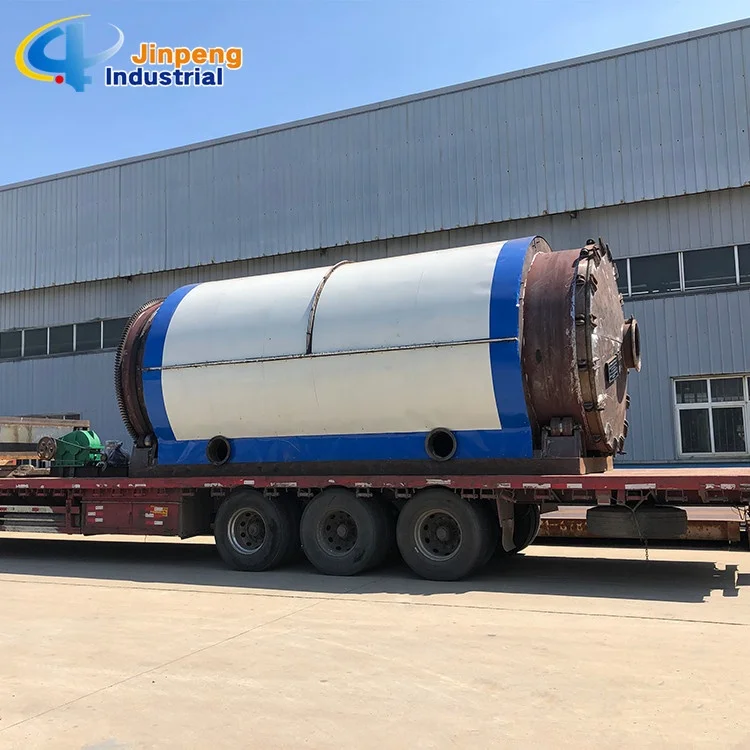 Factory Directly Waste Tires Plastic Pyrolysis To Oil Plant