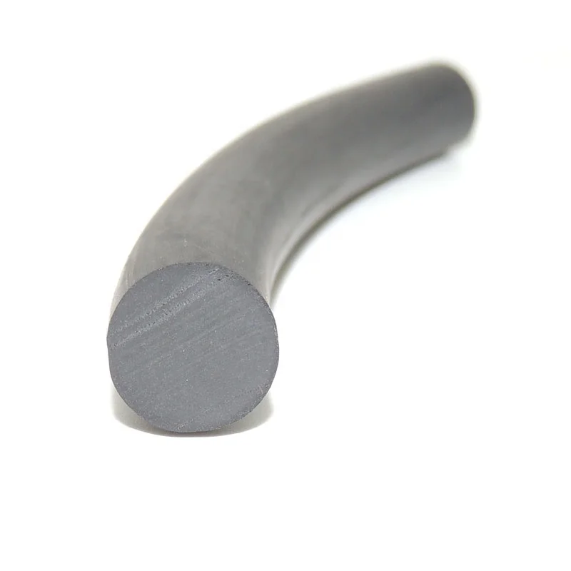 Round solid silicone rubber cord