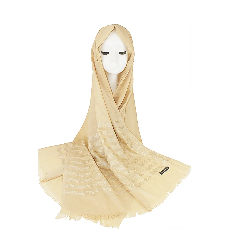 Wholesale Women Pashmina  Many Colors Available  Summer Jacquard silk Muslim Head Shawl Scarf Hijab