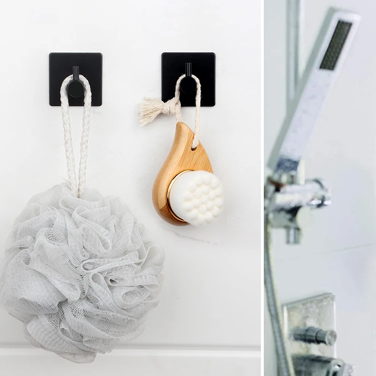 Hot Selling Removable Stainless Steel Shower Room Bathroom Towel Clothes Storage Hooks