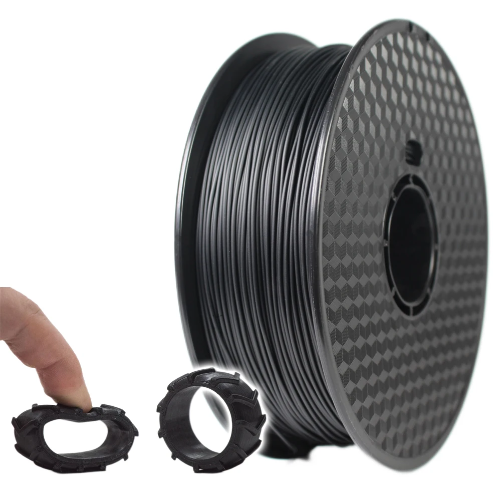 Hot sale in PLA flexible filament 175mm 1kg Manufacturer TPU filament 175mm for 3d printer