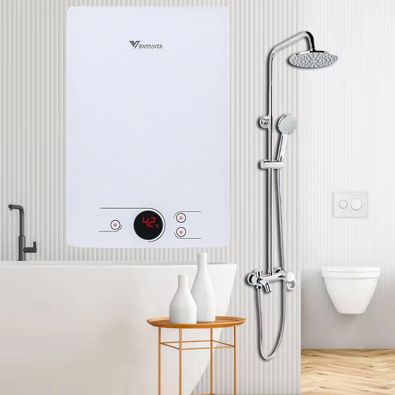 Home Smart Kitchen Instant TankLess Geyser Electric Hot Water Heaters Electr for Bathroom Shower