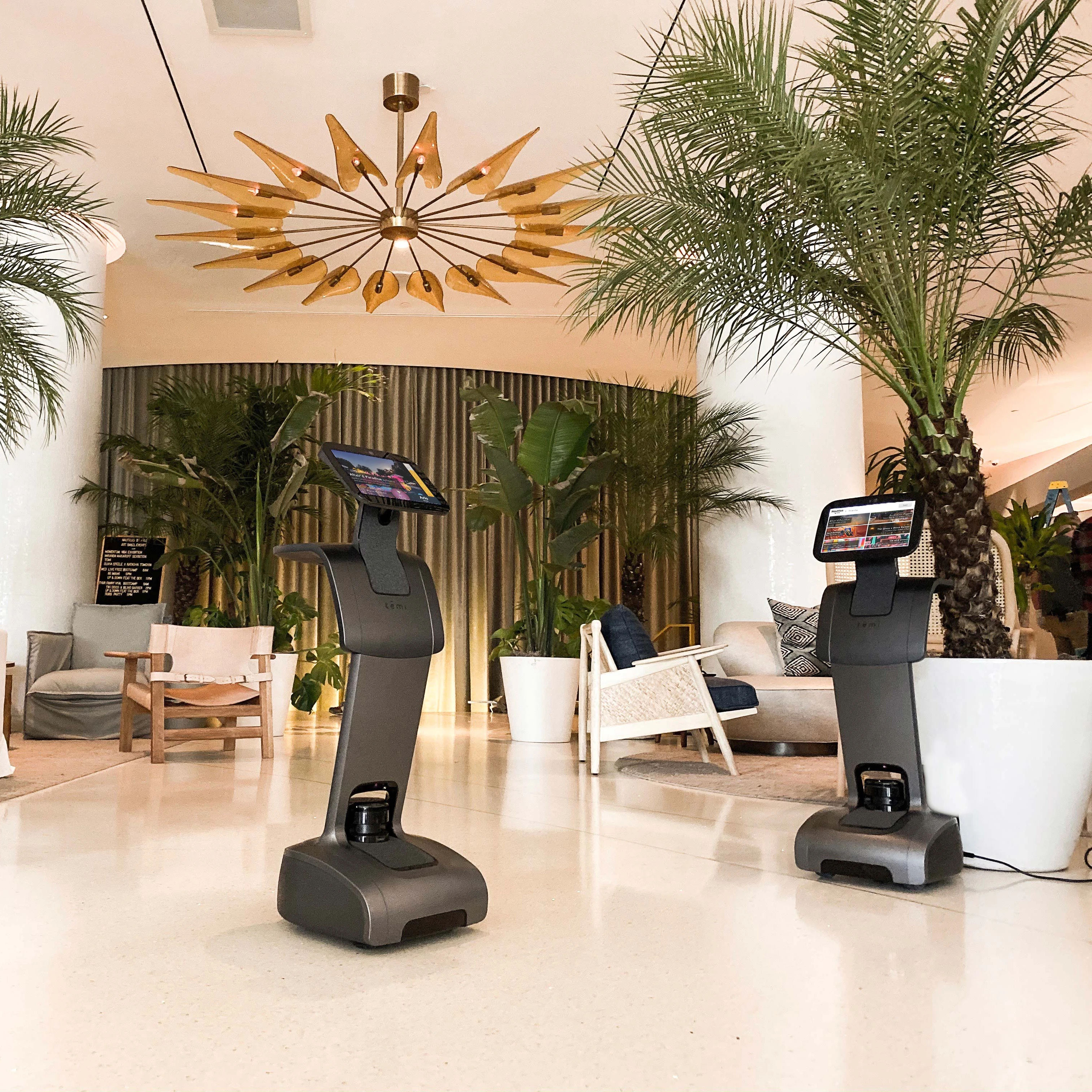 Nurse Telepresence Hotel Mobile Service Elderly Care Health Screening Ai Temi Robot