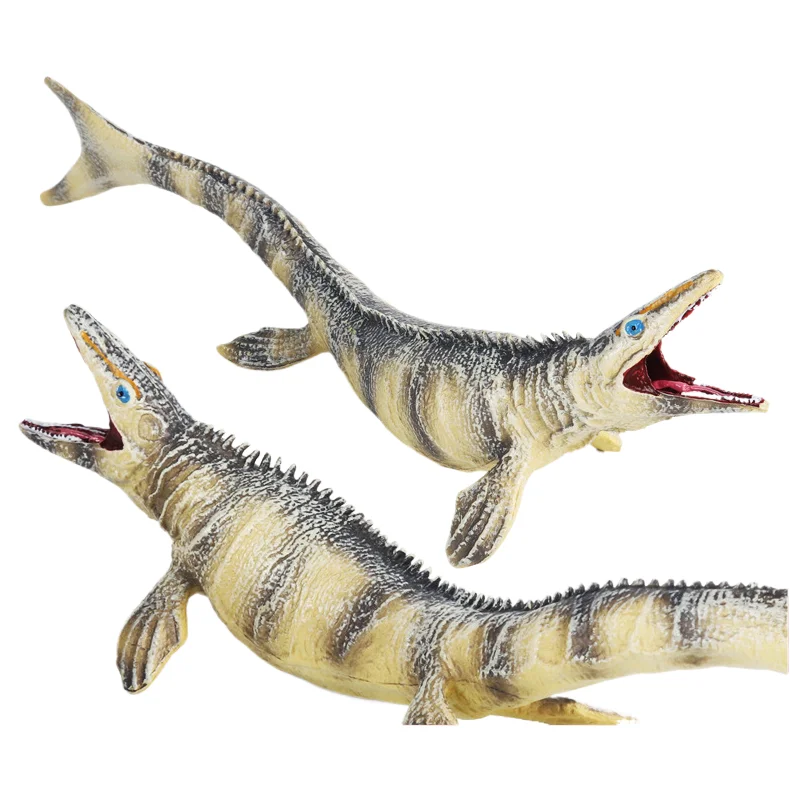Yxs Children Simulate Solid Marine Dinosaur Model Animal Toy Static Mosasaur Tyrannosaurus Rex