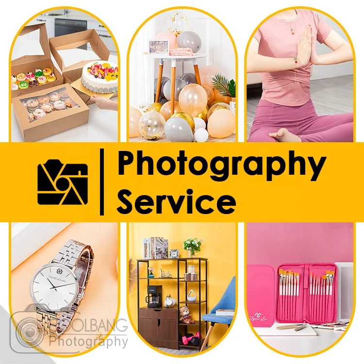 Предоставляем множество видов услуг по фотографии продукции, включая аксессуары/посуду/оборудование/одежду