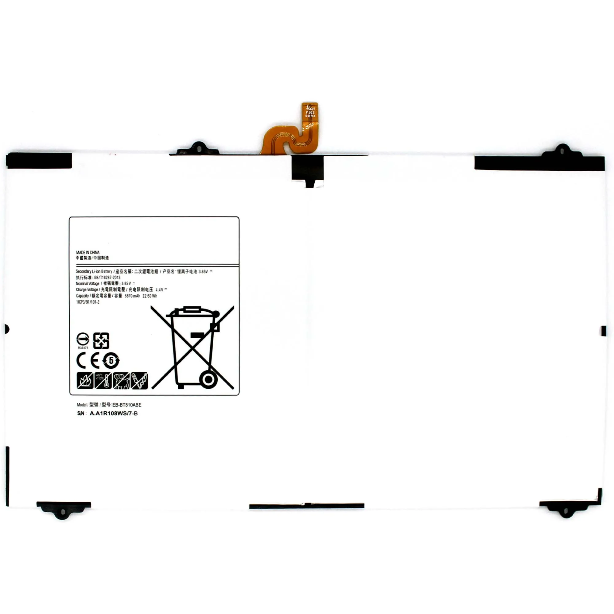 OEM EB-BT810ABE SM-T810 T815 T813 T819 tablet battery for Samsung Galaxy Tab S2 9.7