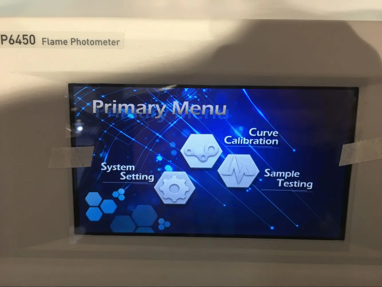 ZN-FP6440 Price of K Na Li Ca Ba Types Digital Flame Photometer