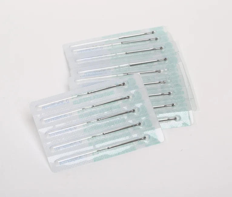 
Wholesale stainless steel handle acupuncture needle without guide tube 