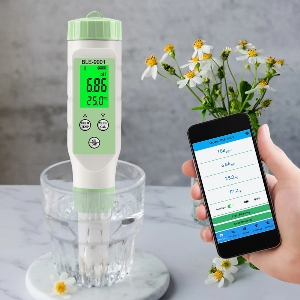 Pocket-size 3 in 1 tds meter drinking for water PH TDS Temp water quality analyzer instruments for pool