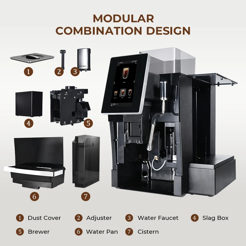 Factory Supply OEM ODM Coffee Vending Machine Commercial Automatic Coffee Vending Machine