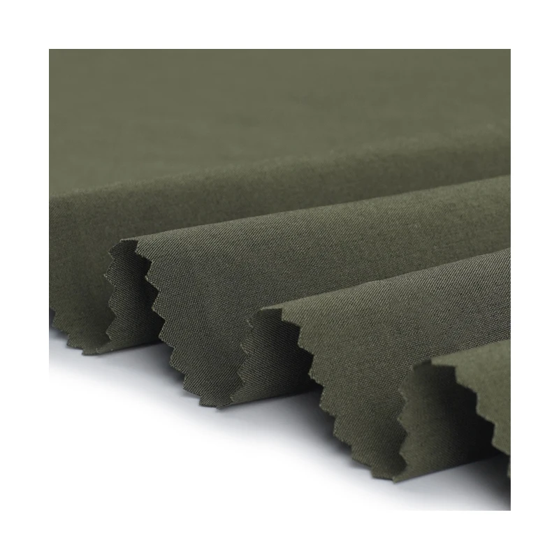 Wholesale Ripstop 92%Nylon 8%Spandex Fabric Plain Woven Stretch  Hiking Pants Fabric