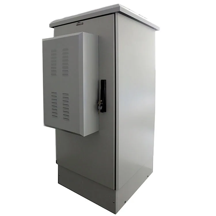 Outdoor Insulated Waterproof IP55 Steel Smc Battery Storage Cabinet For Outdoor Power Supply