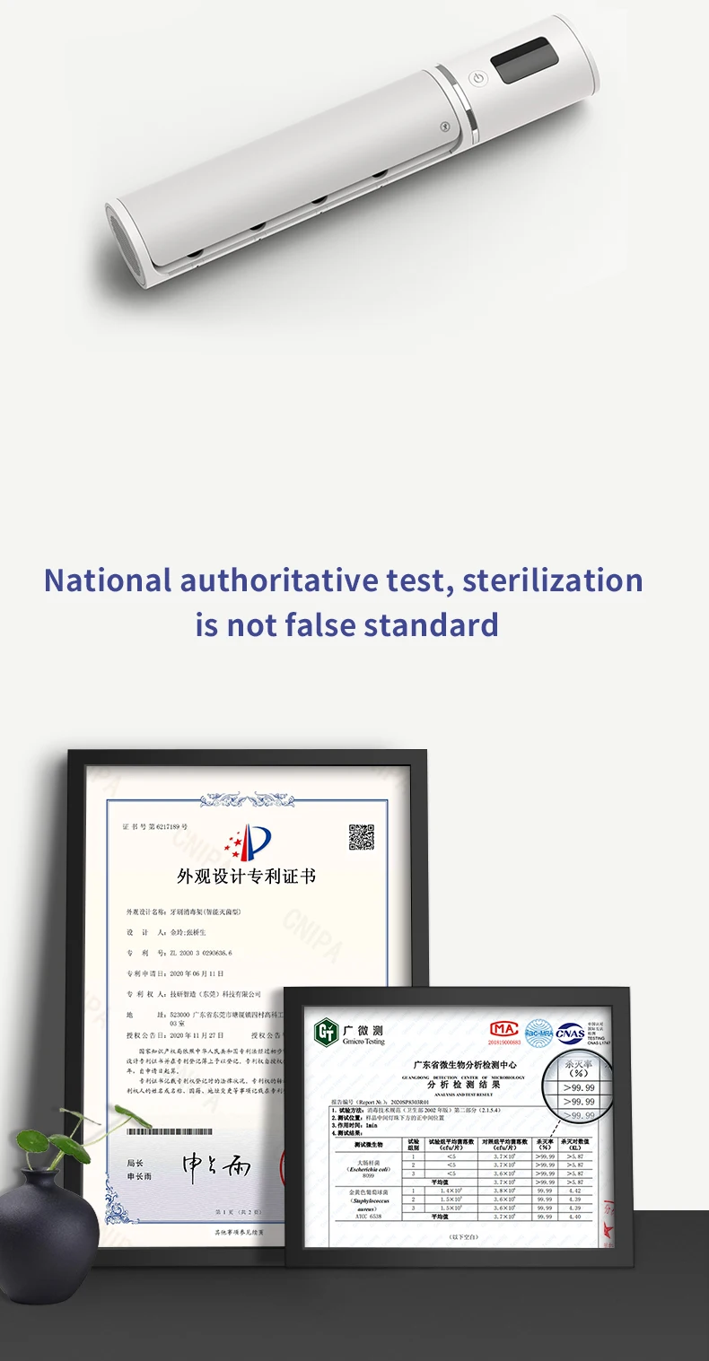 uv toothbrush holder