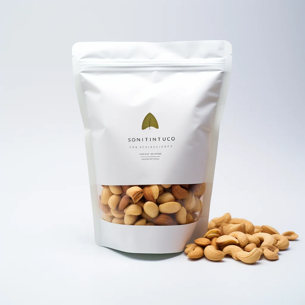 Zipper Food Aluminum Packaging Bag Window Plastic Rectangle Customized Package Water Proof Mylar Resealable Stand Up Pouch