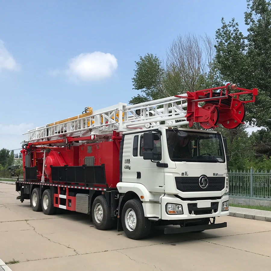 RG API Standard Oil Field truck-mounted drilling rig and  Workover Rig XJ60