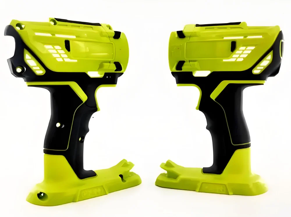 Precision-Made Two-Color Injection Mold High Quality Tool Plastic Handles Material ABS & PC for Industrial Applications