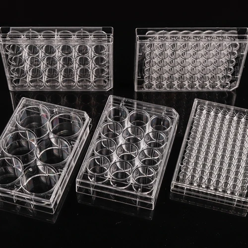 Factory Direct Lab Disposable TC-Treated  Cell Culture Plates 6/12/24/48/96/384 Wells