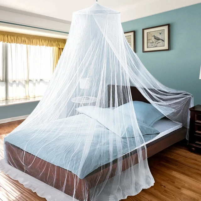 Naturals Luxury Quick Easy Installation Finest Holes Curtain Netting with Entry Mosquito Net For Bed With No Chemicals Added