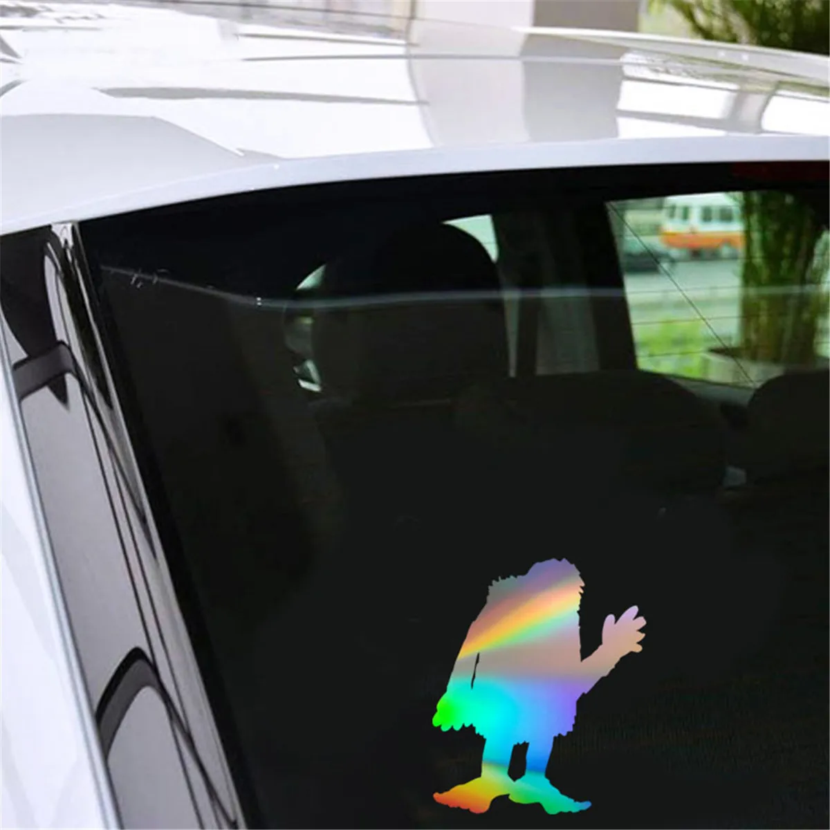 Автомобильная лазерная наклейка Sasquatch Виниловая для автомобиля грузовика бампера окна ноутбука декоративная подарочная с высечкой