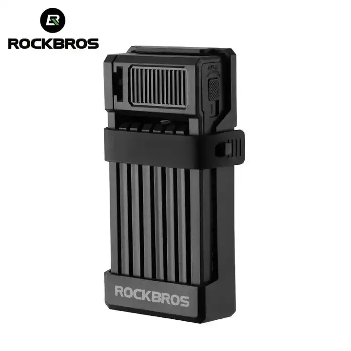 ROCKBROS легированная сталь высокого уровня безопасности мотоцикла сверхмощный кронштейн складной защитный Противоугонный замок цепи велосипеда