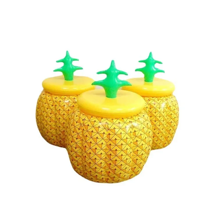 2024 New Inflatable blue Square Ice Bucket Drink Bottle Beer Can Holder Inflatable China Ice Cooler Ice Bucket price